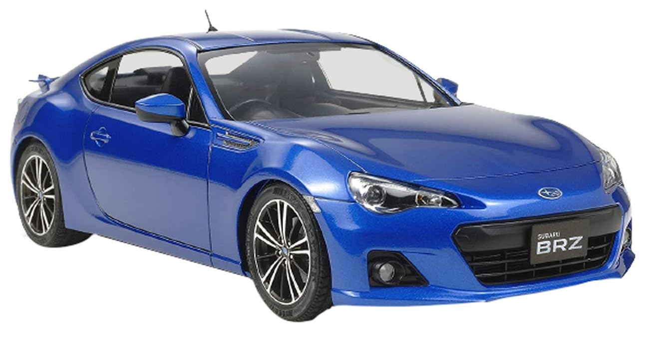 TAMIYA TAM24324-1:24 Subaru BRZ - Plastic Construction Kit - Model Building - Car Kit - Faithful Replica - Detailed Kit - Crafts - Hobby - Assembly, Blue