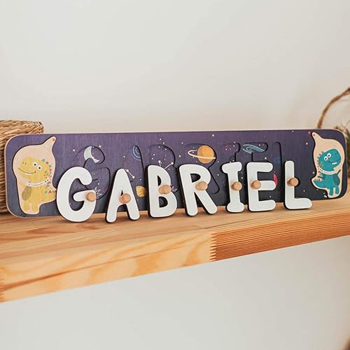 personalized wooden name puzzles with pegs