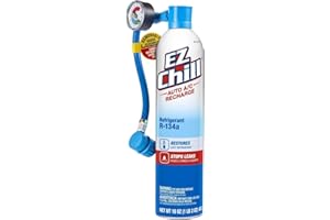 GENERIC EZ Chill Auto A/C Recharge Kit with Oil, 18-oz Can with Hose & Gauge
