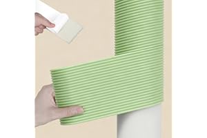 Pole Padding Pole Pad Collision Barrier with Self-Sticking Backing, Parking Garage Pole Padding Wrap Around, Pipe Covers Base