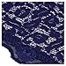 Miusol Women's Retro V Neck Floral Lace 2/3 Sleeve Wedding Party Maxi Dress