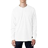 Southpole Mens Thermal Henley Shirt Long Sleeve Soft Waffle Knit 3-Button Top for Men, Sizes S–2XL
