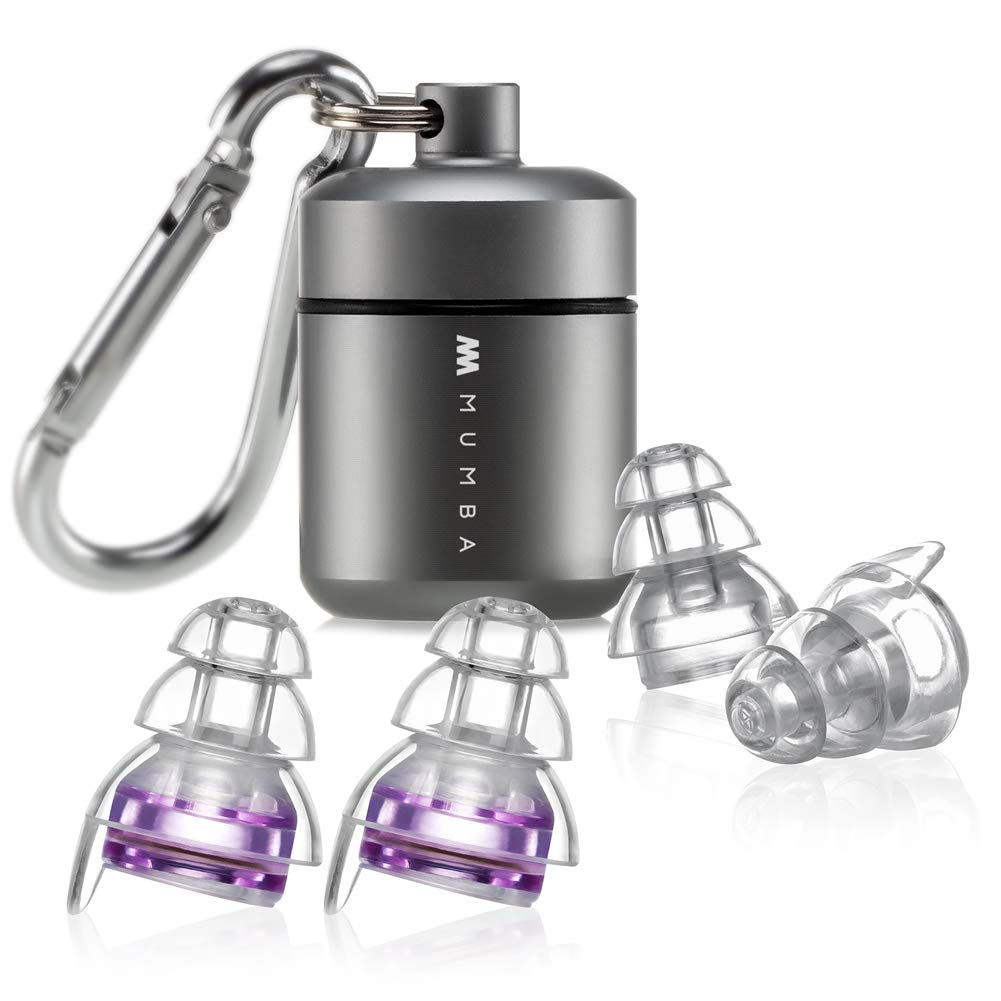 High Fidelity Concert Earplugs,Reusable Musicians Ear Plugs