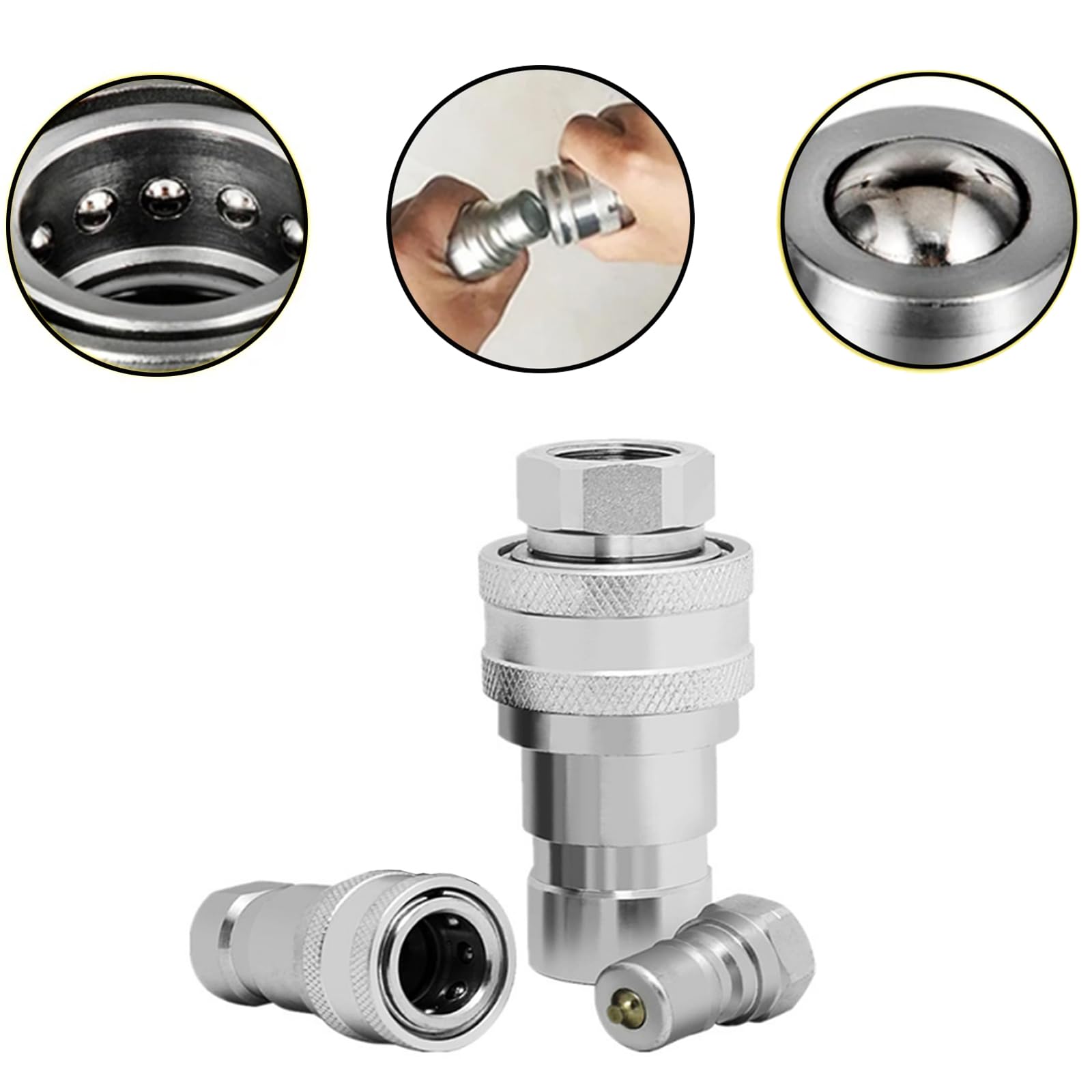 Pioneer, Agriculture Quick Couplers, Breakaway Sleeve, ISO 5675 / ISO 7241 - 4200 Series | Parker NA - View #3