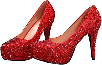 red crystal shoes