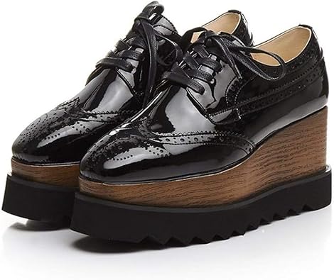 platform lace up shoes