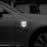 Auto Robot Fender Emblem (3") 2pcs/Set, Chrome