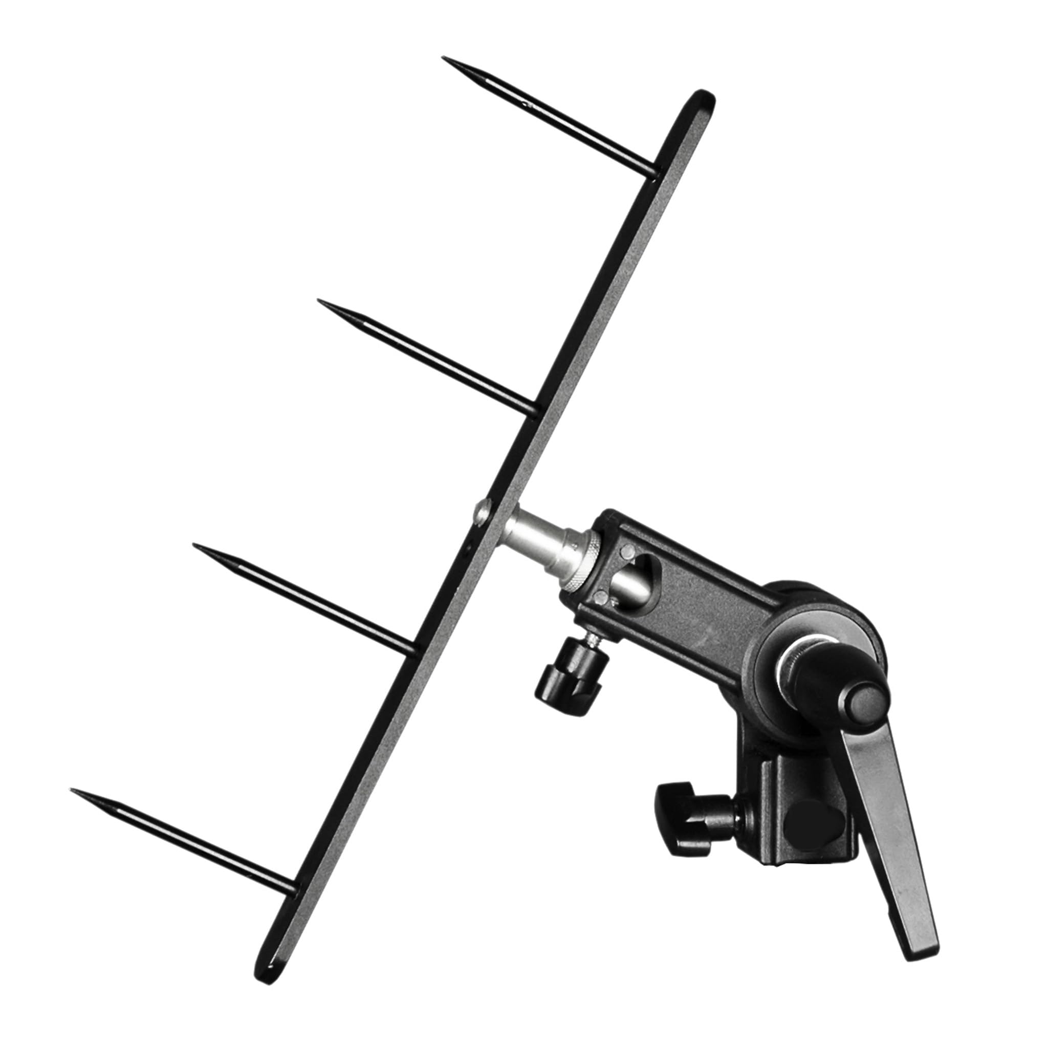 Walimex polystyrene fork with holder for polystyrene plates (5/8 inch switch-spigot with 1/4 and 3/8 inch thread)