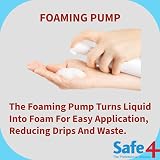 Safe4 Alcohol-Free Hand Sanitiser Foam 5L Bulk Refill Fresh Eucalyptus view 5