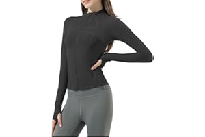 Ncvtang Women's Workout Running Track Jackets Slim Fit Full Zip Yoga Jacket lightweight trendy athletic