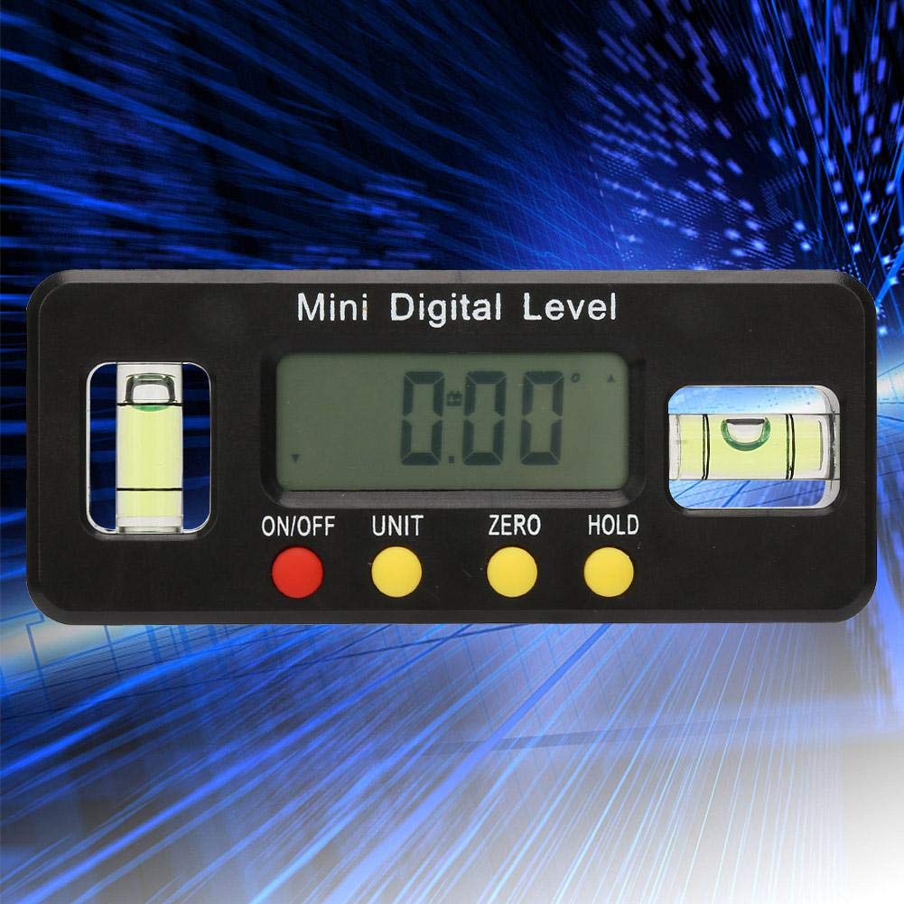 Digital Angle Finder, 0360° Mini Torpedo Level and Digital