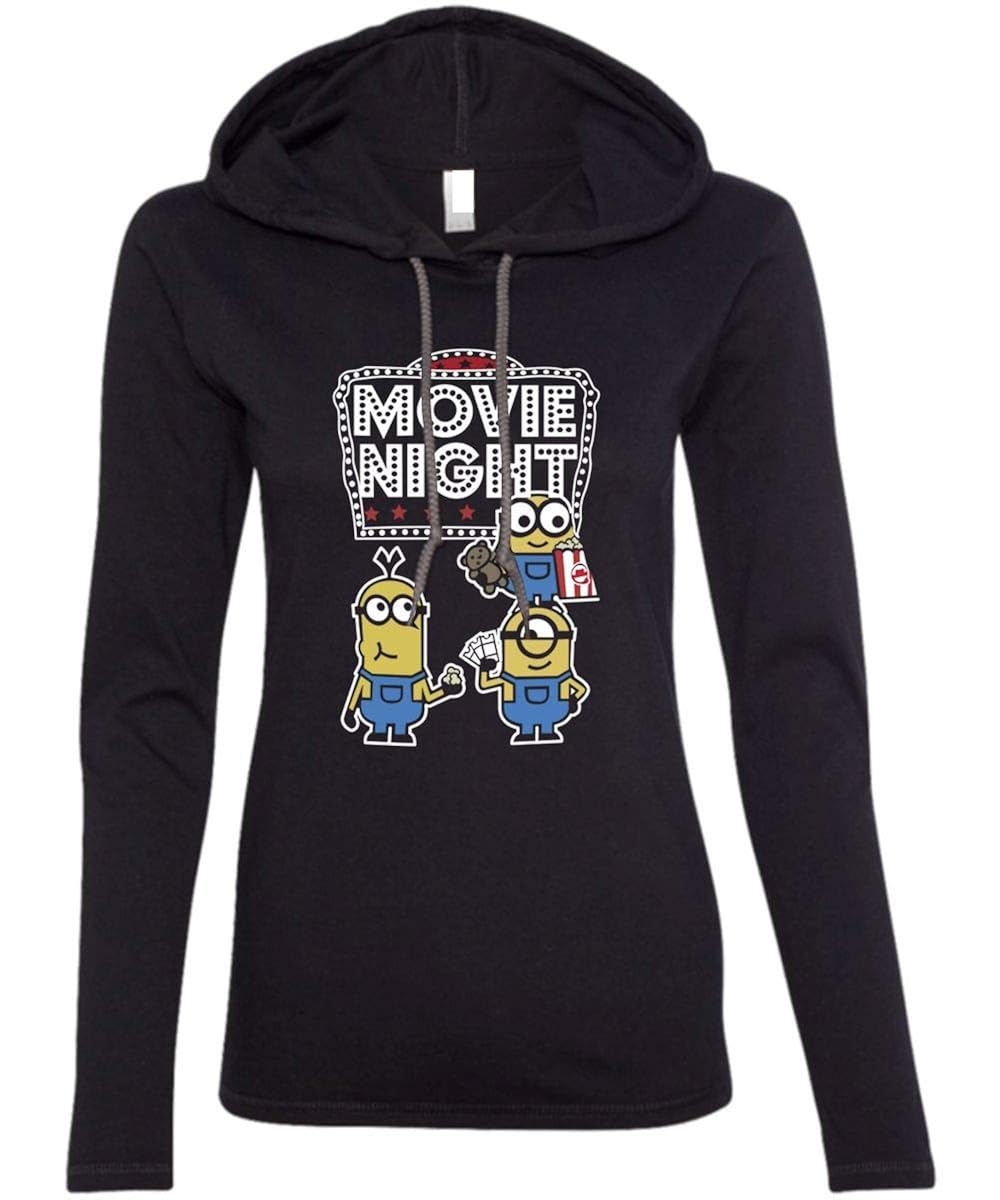 Movie Night T Shirt Minions T Shirt Ls S 4974 Seknovelty