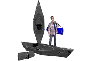 Tucktec 8' Jr. Foldable Kayak - 225 lb. Capacity - Made in USA