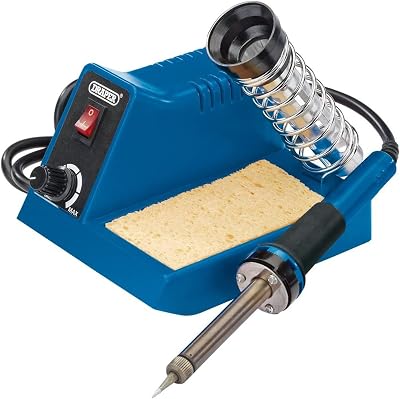 Draper 230V Soldering Station 40W with Adjustable Heat Output Dial