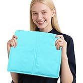 Cozeoa Large Nylon Gel Ice Pack - Reusable No-Strap Cold Therapy Pad, Flexible for Back/Neck/Thighs, Full Coverage Pain Relief for Home/Office (1 Pack)