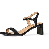 Amazon Essentials Women's Ankle Strap Low Heel