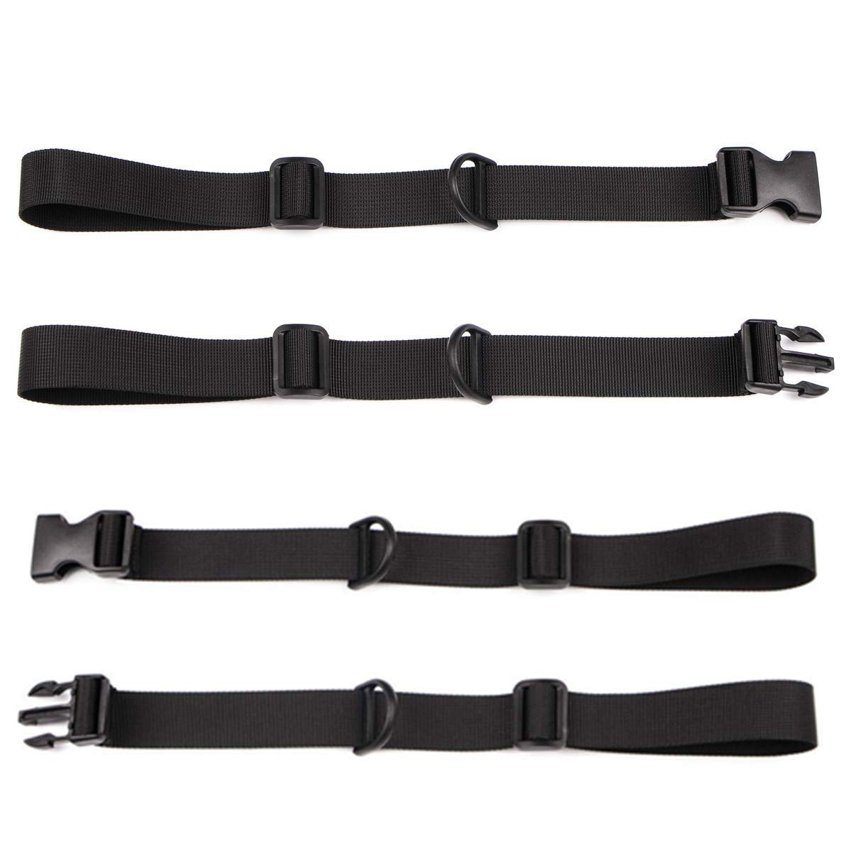 Backpack Chest Strap,2 Pack Chest Belt with Buckle Adjuster Heavy Duty Straps for Bags,Handles,Tents