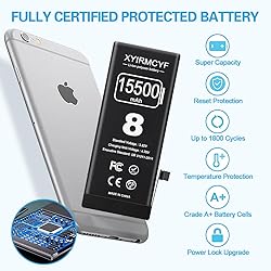 XYIRMCYF 15500mAh Super Capacity Battery Compatible
