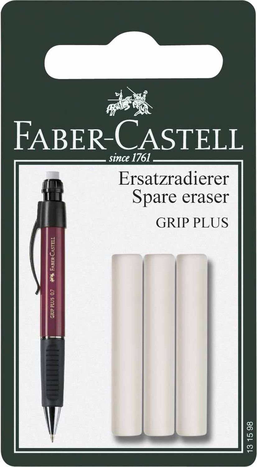Faber Castell Grip Plus Recambio de goma de borrar para lápices