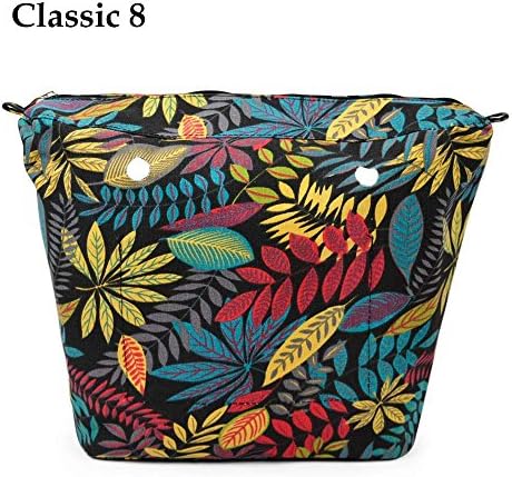 Waterproof Inner Lining Insert Zipper Pocket for Classic Obag Canvas Inner Pocket for O Bag