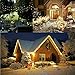 Oak Leaf Solar Powered String Light,19.6 ft 120 LED Starry String Lights,Outdoor Indoor Waterproof Copper Wire Decoration Lights For Garden,Yard,Home,Landscape,Warm White