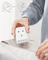 Kemelo PD20W 4 USB 4 Way Extension Lead 13A 3250W UK Plug 1.5m view 5
