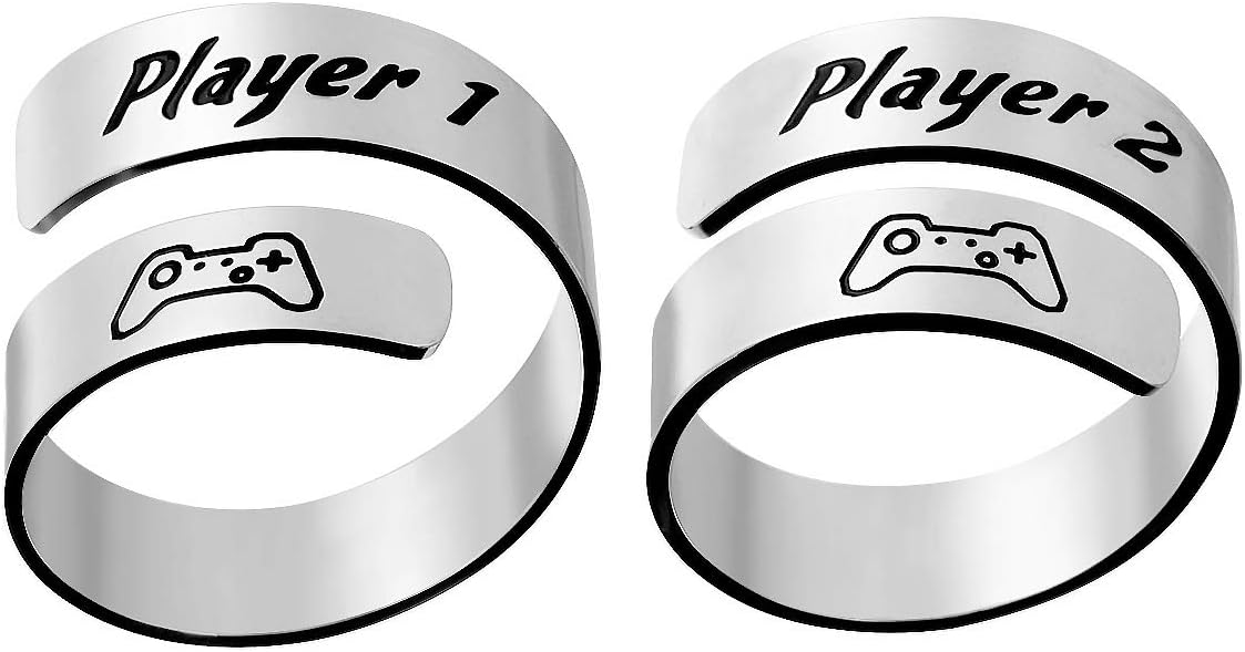 Inspirational Motivational Ring Adjustable Personalized Stainless Steel Spiral Wrap Twist Ring Encouragement Personalized Jewelry Birthday Gifts for Girls