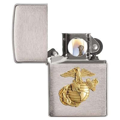 Briquet Zippo Pipe Chrome Brossé - Édition Pipe, Garantie à Vie, Fabriqué Aux USA
