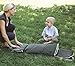 JJ Cole Outdoor Blanket,Gray/Green, 5' x 5'