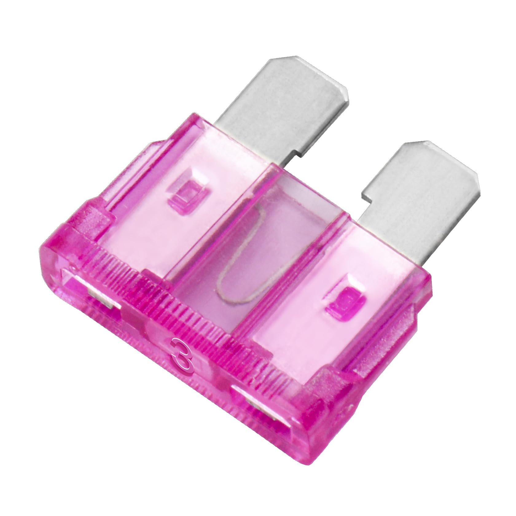 Heschen Standard Blade Fuse ATC-3 Auto Assorted Car Truck 3A Red Pack of 50