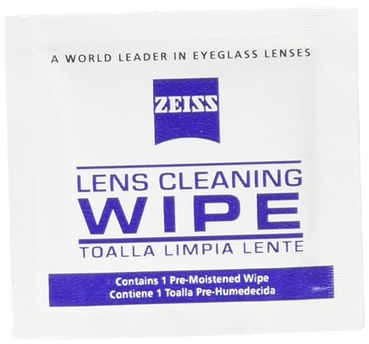 50 CT – Zeiss bereits Angefeuchtete Objektiv Reinigungstücher für Kameras, Mikroskope, Gläser