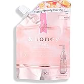 &-Honey Melty Moist Repair Oil 3.0 Refill 75ml - Hair Oils for Frizzy, Curly, Damaged Hair - 90% Manuka Honey Blend - Nourishing, Moisturizing - Ideal for Refill - Honey-Infused for Shine