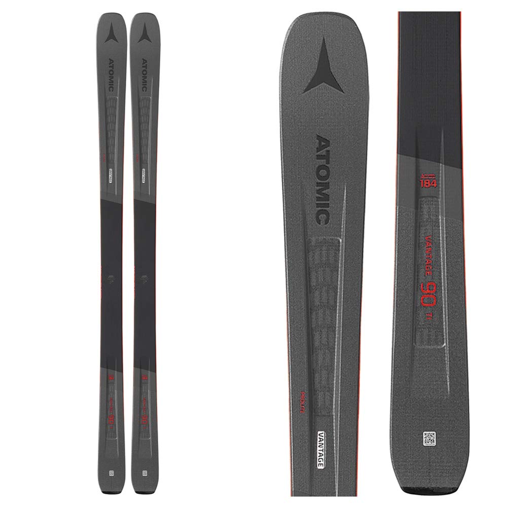 Atomic Vantage 90 TI Ski, Grey/Black, 184 in Oman | Whizz Outdoor