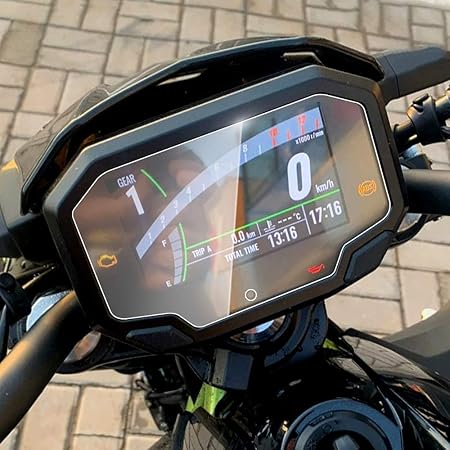 Amazon Fengsheng Kawasaki Z900 Z650 Ninja650 ダッシュボード計器クラスタ スクリーンプロテクター X 2 メーターパネル 車 バイク