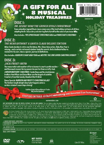 Santa's Magical Stories (Dr. Seuss' How the Grinch Stole Christmas / The Year Without a Santa Claus  - //coolthings.us