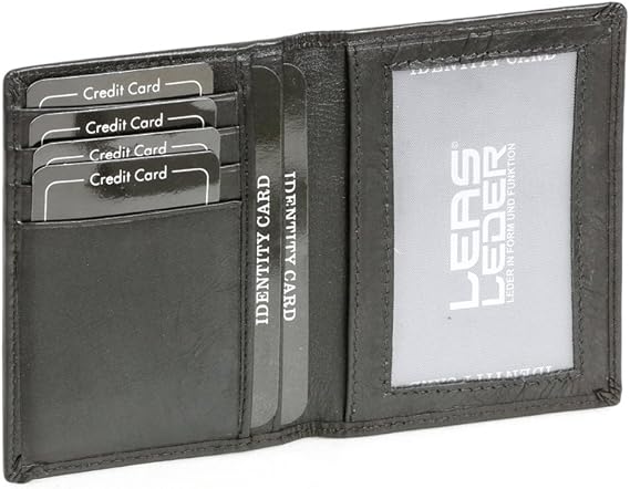 Code Promo Mes Bagages Point Noir LEAS Porte-cartes, cuir véritable, noir Card-Collection'': Amazon.fr