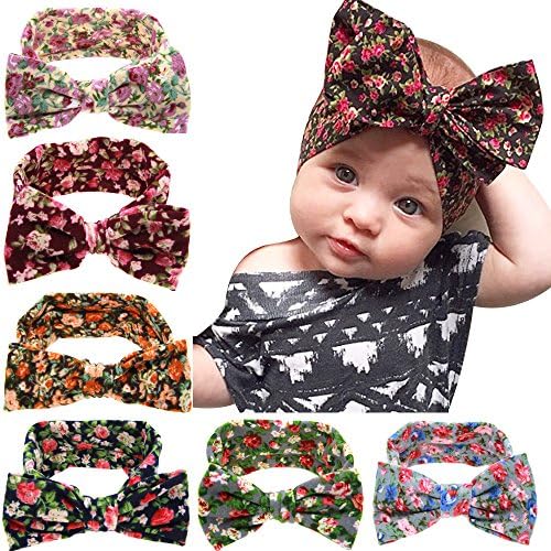 Baby Headbands and bows Turban Knotted Girl's Hairbands for Newborn Toddler and kids