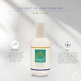 Absolute Aromas Fractionated Coconut Oil 500ml Unscented Carrier Oil view 4