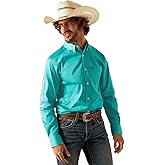 Ariat Mens Team Logo Twill Fitted Shirt