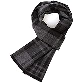 FULLRON Men Winter Scarf Soft Warm Long Cashmere Feel Scarves