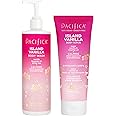 Pacifica Beauty Island Vanilla Body Wash + Exfoliating Scrub, Aloe, Sugar, Rosehip Oil, Hyaluronic Acid, Everyday Cleansing, Bath & Shower Gel, Body Polish, Clean, Vegan + Cruelty & Parben Free