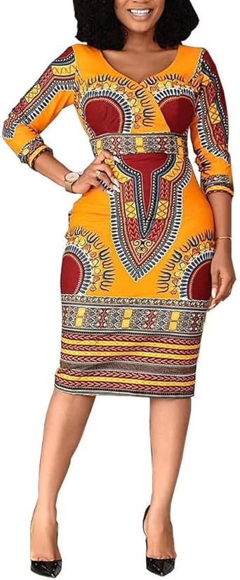 african print dresses