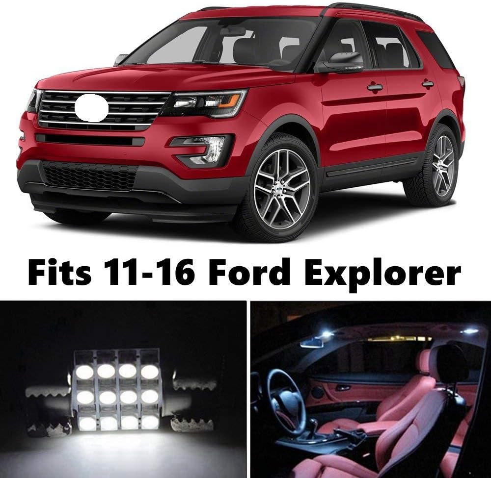 2016 ford explorer license plate bulb