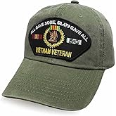 Vietnam Veteran: All Gave Some, 58,479 Gave All - Vintage Olive Drab Hat