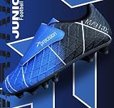 Precision Matrix FG Kids Laceless Football Boots Blue UK 11 Child view 3