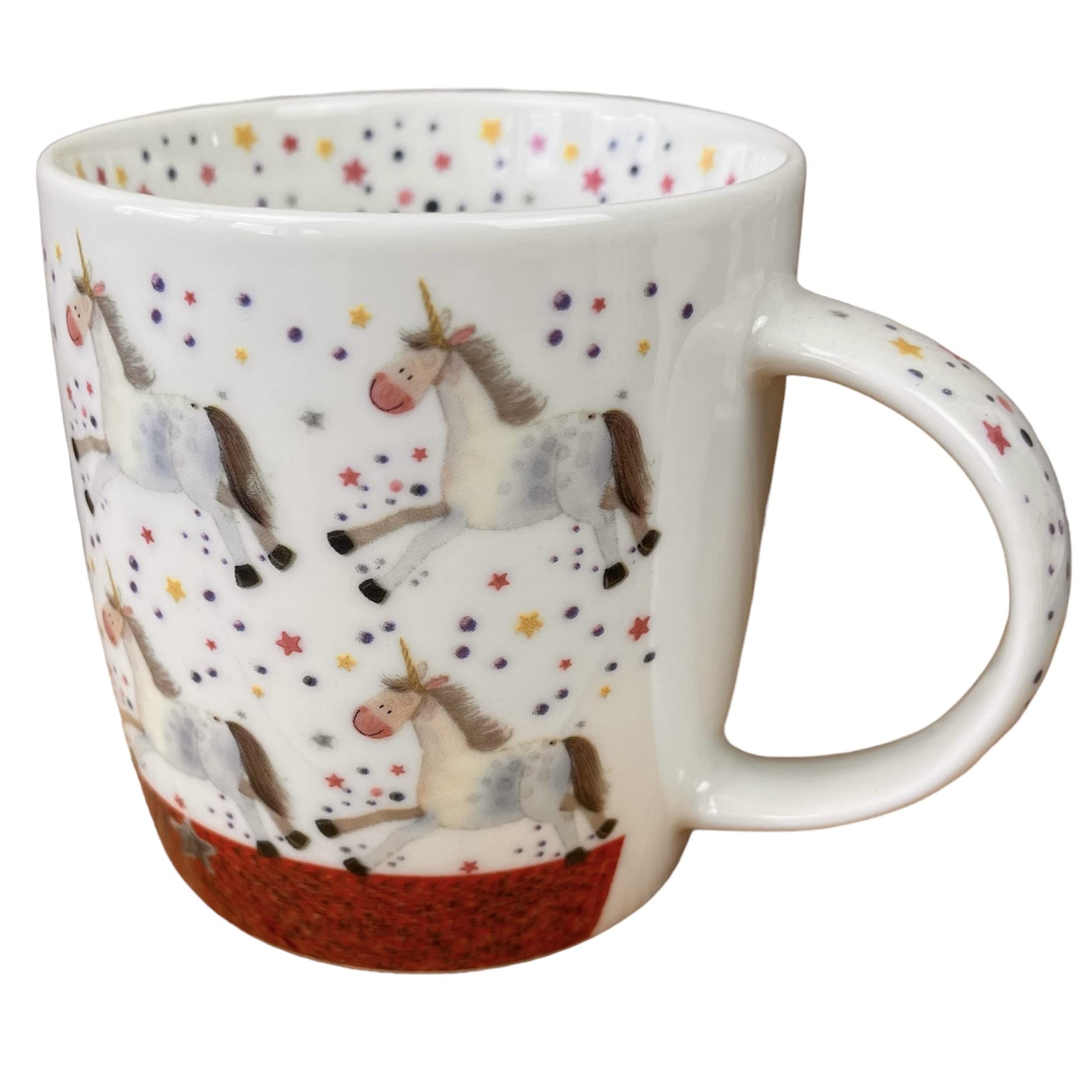 Alex Clark Unicorns Mug - Magical Animals - Original Artwork - Cup for Animal Lovers - Gift Ideas - Perfect for Coffee & Tea - Vegan Friendly - Designed in The UK...
