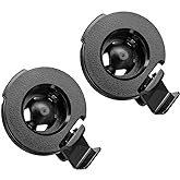 SCREENTRONICS 2 Pack Cradle Bracket Clip Ball Mount for Garmin GPS nuvi Drive DriveSmart 50LMT 51LMT-S 51EX 55LMT 55EX 60LMT