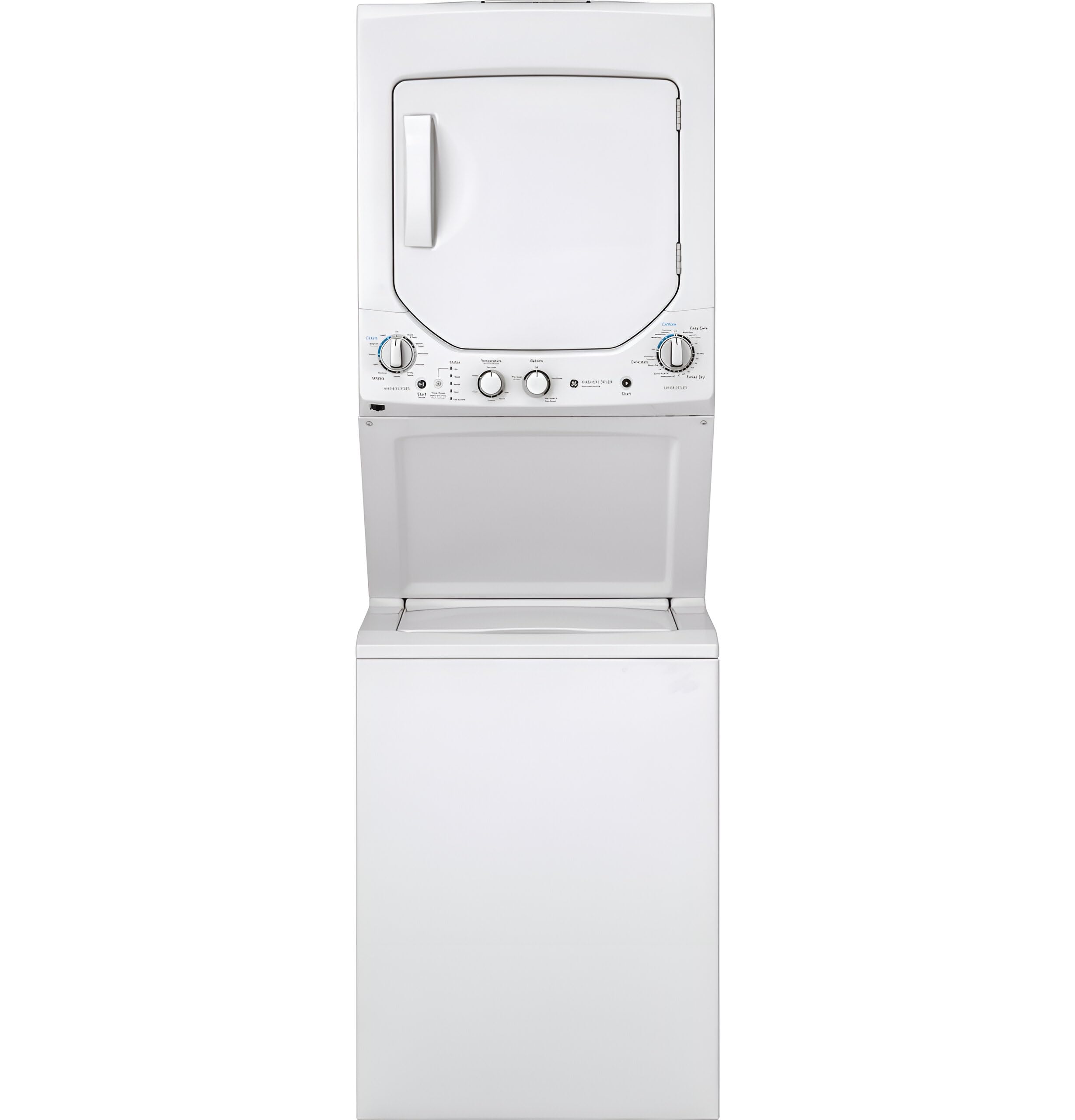 Photo 1 of ***FACTORY  SEALED***

GE Unitized Spacemaker® 3.8 Cu. Ft. Washer and 5.9 Cu. Ft. Electric Dryer Laundry Center, 27-Inch, White – GUD24ESSMWW