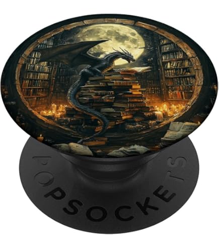 Popsockets Poppuck PopSocket Con Diseño De Dragón Mitológico