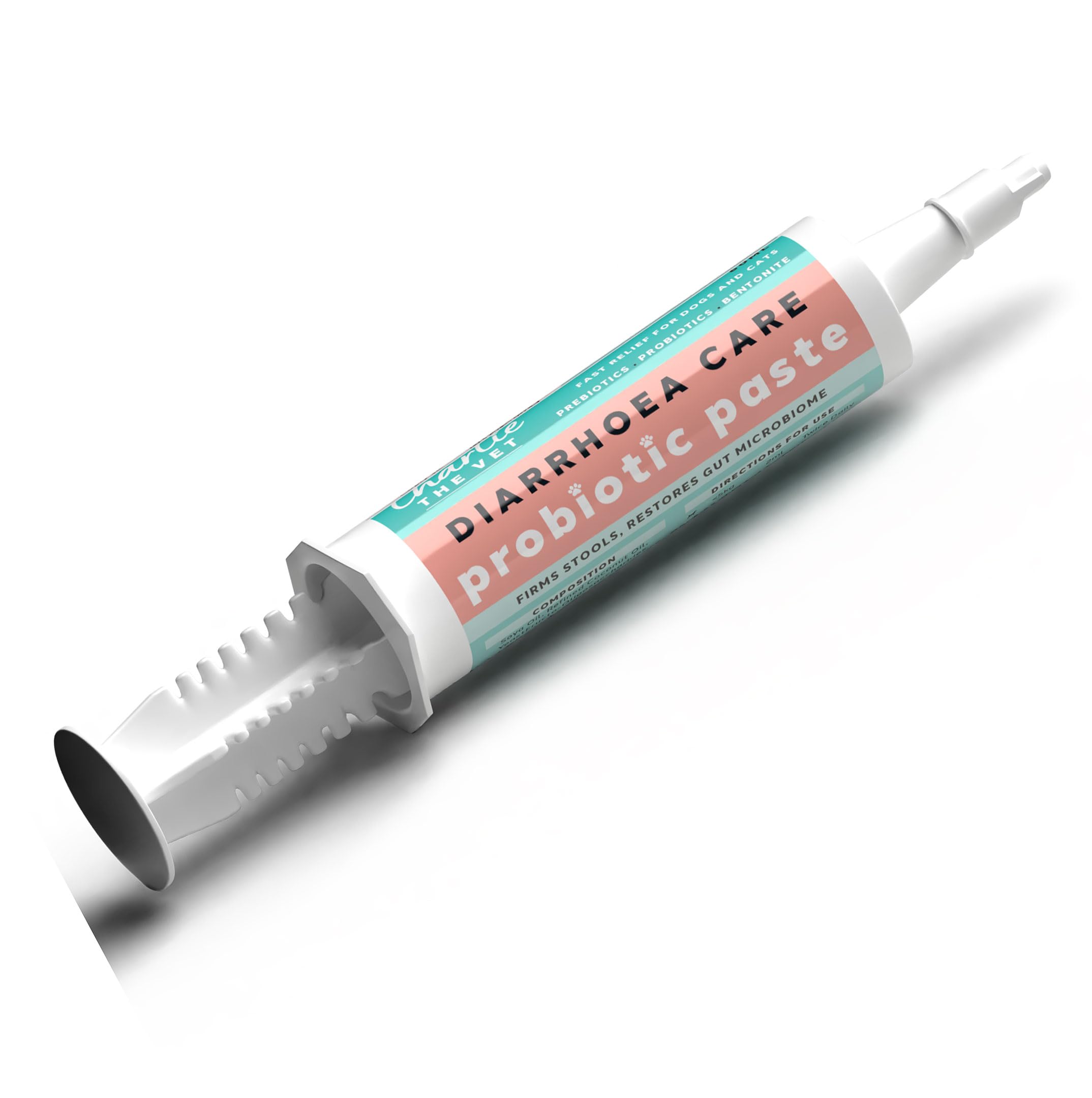 Charlie The Vet Diarrhoea Care Probiotic Paste for Dogs & Cats | Veterinary Grade, Fast & Effective Relief | Supports Gut Health (15ml)